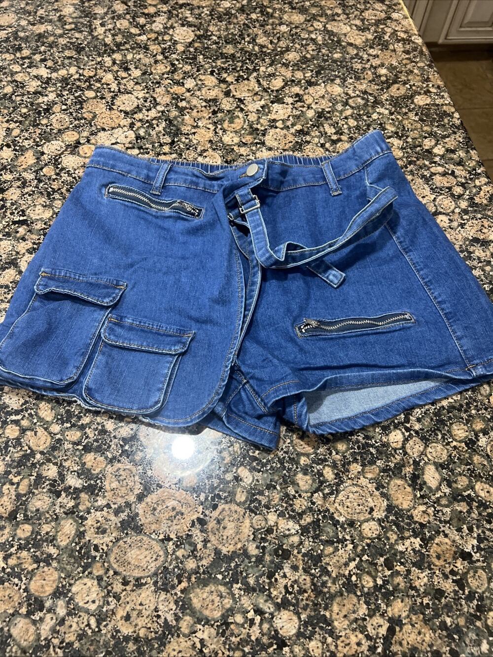 Women’s Jeans Large Jean Shorts With Pockets